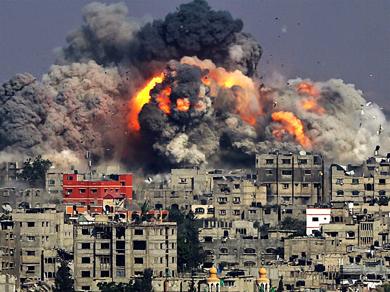 169374379.jpg - موج حملات جنگنده‌های اسرائیلی به غزه؛ ساختمان‌هایی که متلاشی می‌شوند by mohsen dehbashi