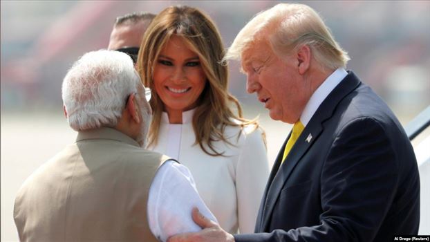 اسفند ۰۵, ۱۳۹۸
دونالد ترامپ رئیس جمهوری آمریکا وارد هند شد