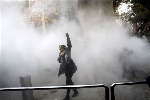 عکس روز: اعتراض‌های گسترده مردم در ایران