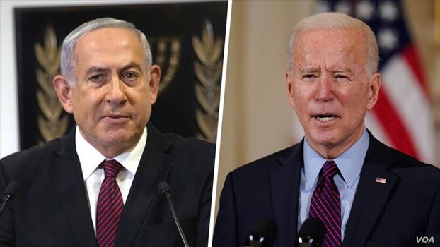 تماس تلفنی پرزیدنت بایدن با بنیامین نتانیاهو؛ تاکید بر حق دفاع اسرائیل در برابر حملات راکتی
۲۸ اردیبهشت ۱۴۰۰