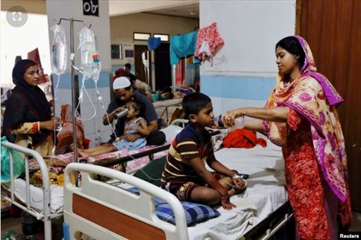 2023-07-22_230457.png - کودکان مبتلا به تب دنگی در بیمارستانی در داکا، بنگلادش - ۵ ژوئیه ۲۰۲۳