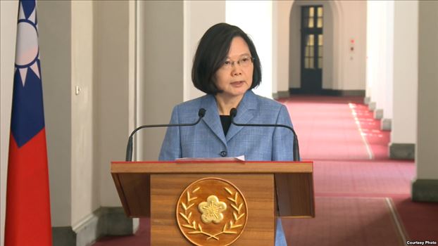رئیس جمهوری تایوان با موضع گیری علیه پیشنهاد رئیس جمهوری چین، محبوبیت خود را افزایش داد