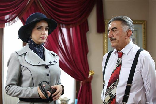 تصویری از رضا کیانیان و ترانه علیدوستی در نمایی از قسمت سیزدهم از فصل دوم سریال شهرزاد